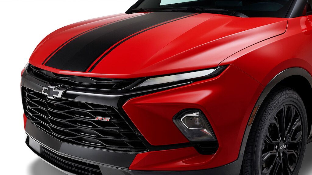 Calcomanía rally negro para tu camioneta mediana, Chevrolet Blazer 2025