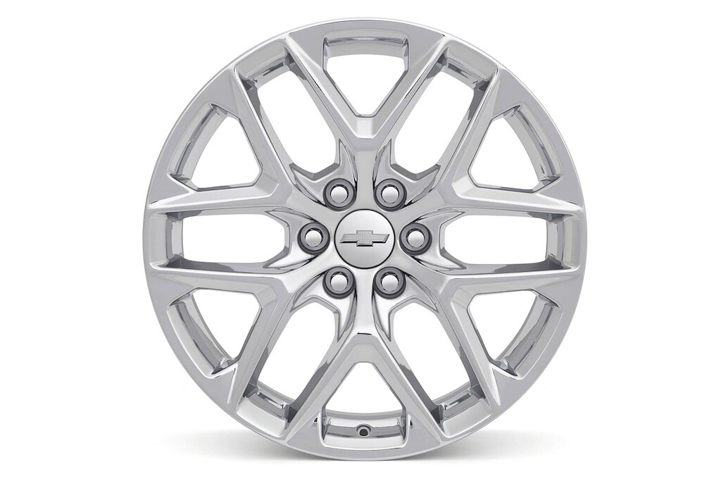 Rin de aluminio de 22 pulgadas cromado con 6 brazos para Chevrolet Suburban 2024