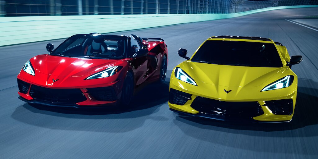 Accesorios exteriores para Chevrolet Corvette 2024, carro deportivo de lujo