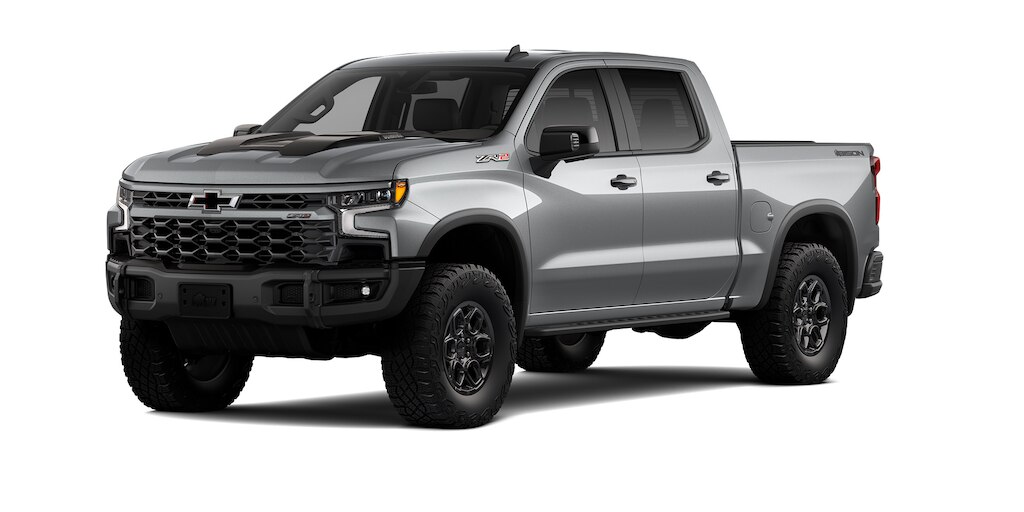 Nueva Chevrolet Cheyenne ZR2 BISON 2024 color gris tiburón