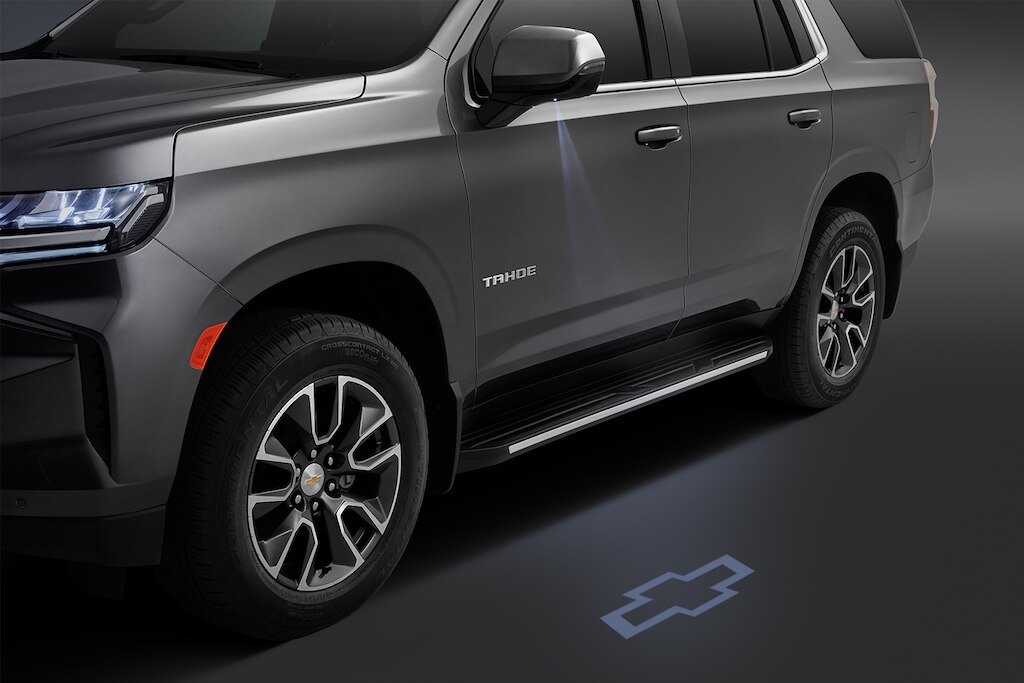 Proyectores para espejos de emblema Chevrolet para Cheyenne ZR2 BISON 2025, camioneta pickup