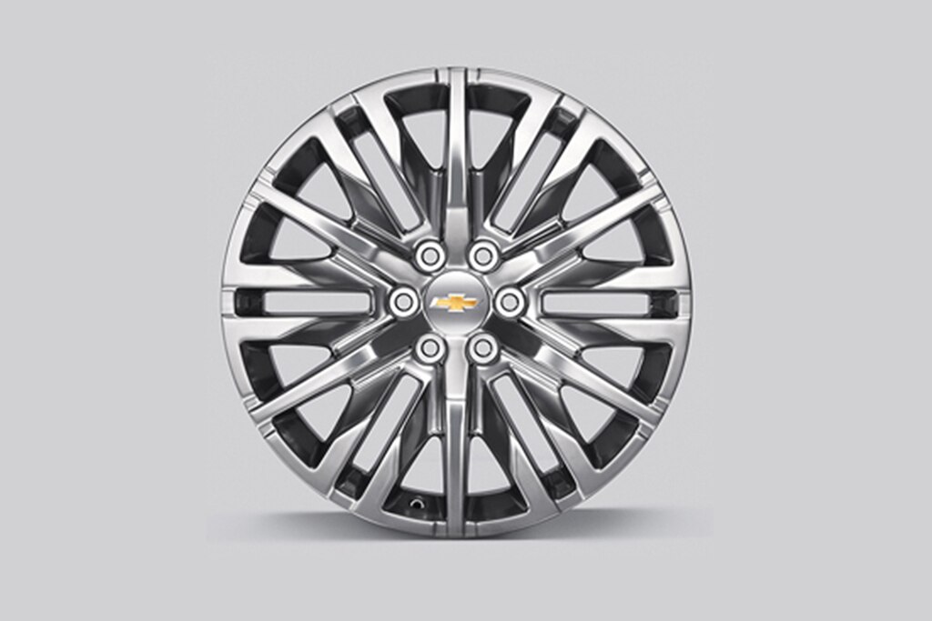 Rin de aluminio de 22 pulgadas pulido de 6 brazos para Chevrolet Cheyenne ZR2 BISON 2025, camioneta pickup