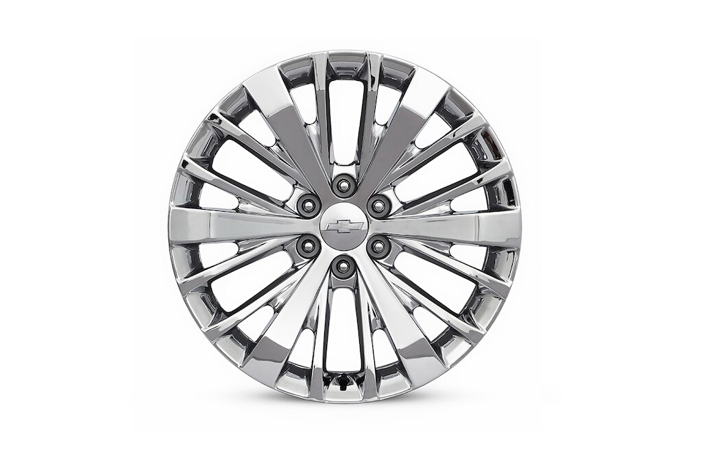 Rin de aluminio de 22 pulgadas cromado de 6 brazos (diseño 3) para Chevrolet Cheyenne ZR2 BISON 2025, camioneta pickup