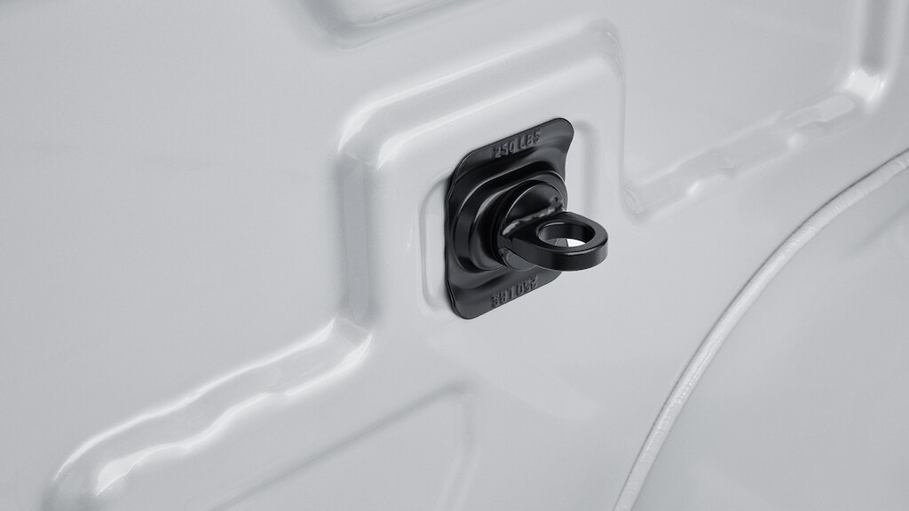 Anillos de amarre negros, accesorio para la caja de Chevrolet Silverado 2025, camioneta de trabajo