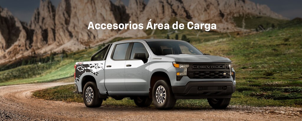 Accesorios de carga para tu camioneta de trabajo, Chevrolet Silverado Turbo 2025, tracción 4x4 y robusta capacidad de carga